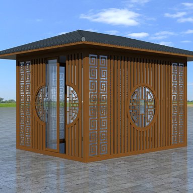 Container house Chinese shop Coffee container restaurant Mobile restaurant Prefabricated house