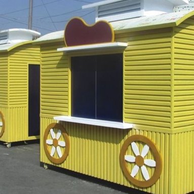 Custom Made Movable Store Shipping Container Shop