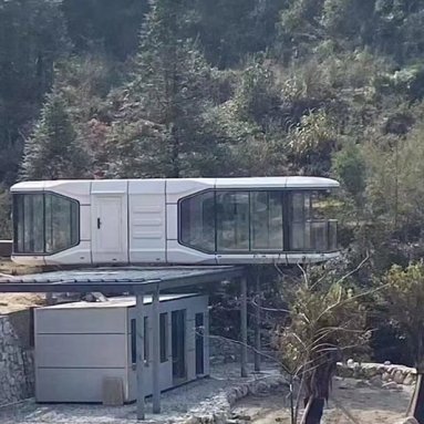Performance Suit Ultra Low Energy Water Heating And Electric System Capsule House Space Capsule App Control Hotel