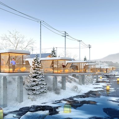 Performance Suit Ultra Low Energy Water Heating And Electric System Capsule House Space Capsule App Control Hotel