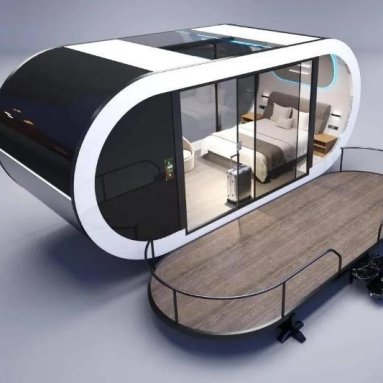 Space Cabin Outdoor Camping Hotel Fully Intelligent Cabin