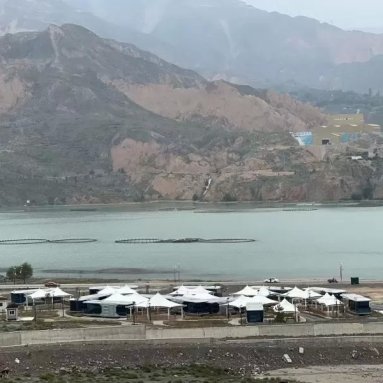 Space Capsule Camping Base in Qinghai